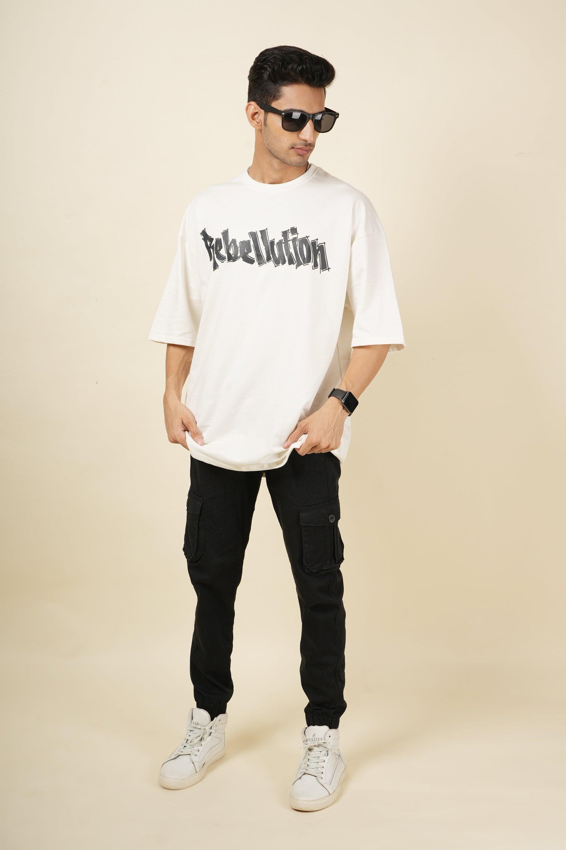 Swag Talks T-shirt - White - Rebellution