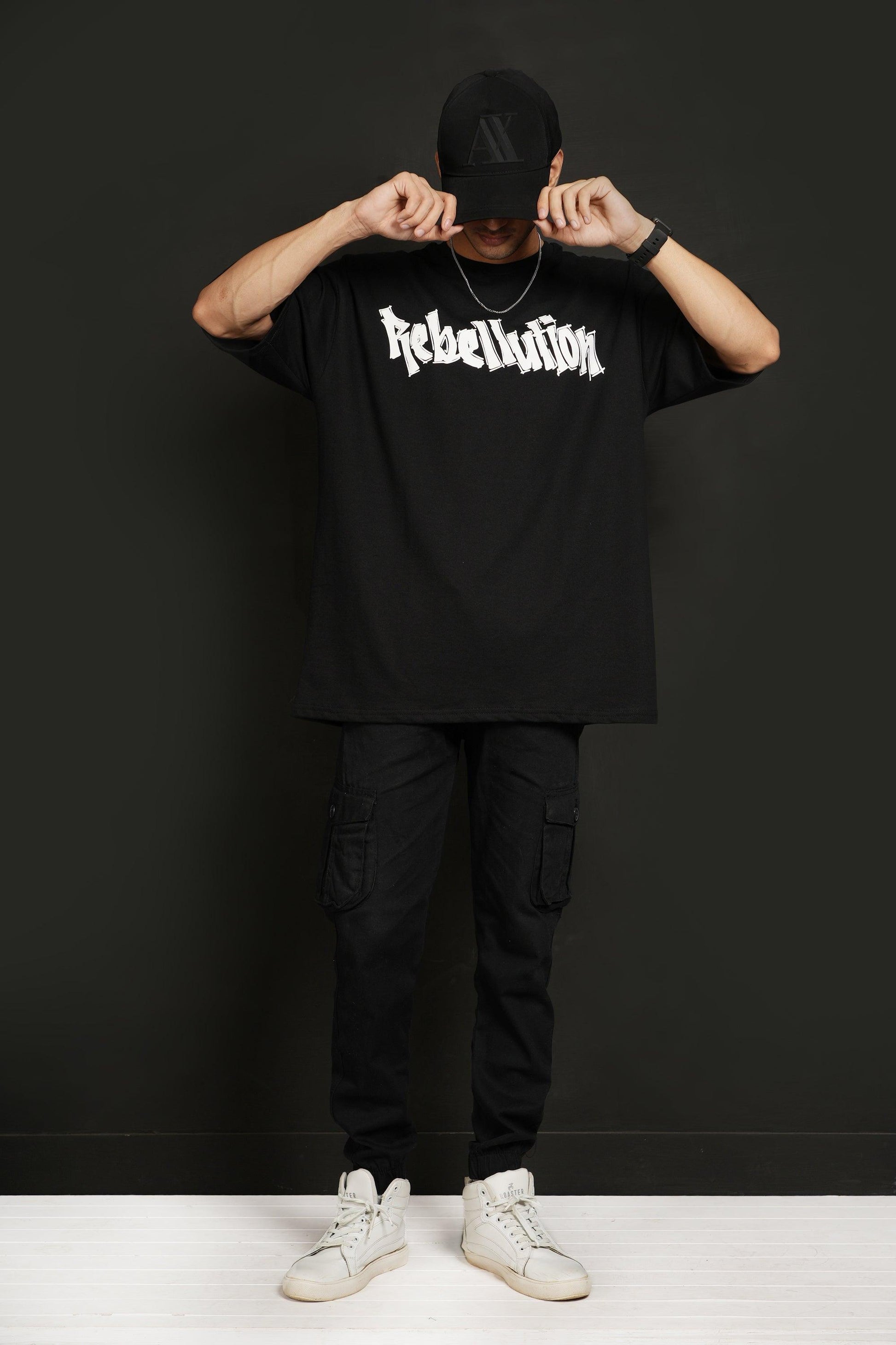 Slay Streets T-shirt - Black - Rebellution