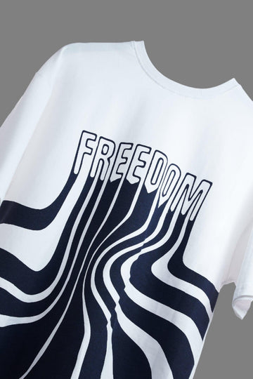 Freedom T-shirt - White - Rebellution